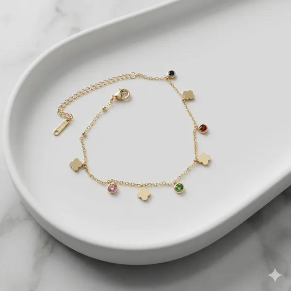 Gold_Steel_Chain_Bracelet_For_Women