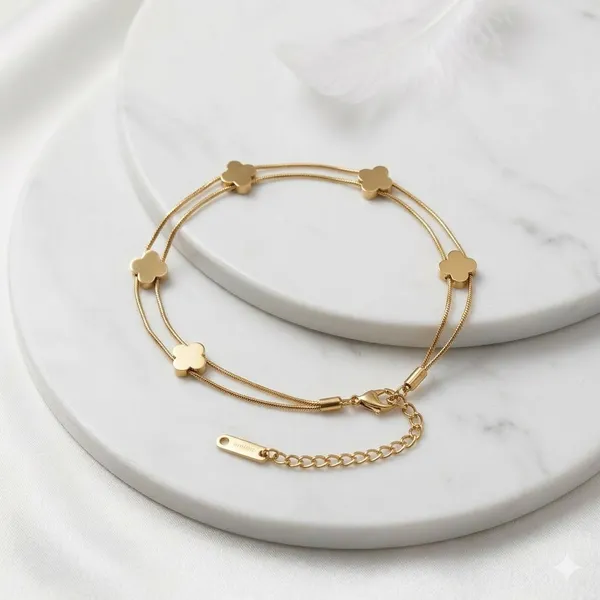 Gold_Steel_Layered_Chain_Bracelet_For_Women