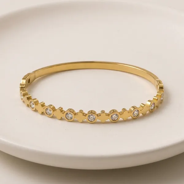 Gold_Plated_Crystal_Embellished_Bangle_Bracelet_For_Women