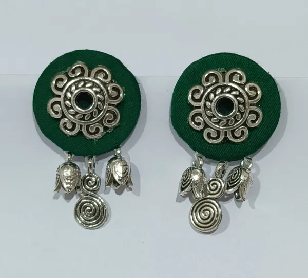 Multicolor_Oxidised_And_Kundan_Premium_Design_Stud_Earrings_And_Drop_Earrings_Combo_For_Women_(Pack_Of_2)