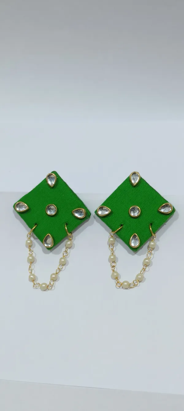 Green_Premium_Design_Earrings_And_Stud_Earrings_Combo_For_Women_(Pack_Of_2)