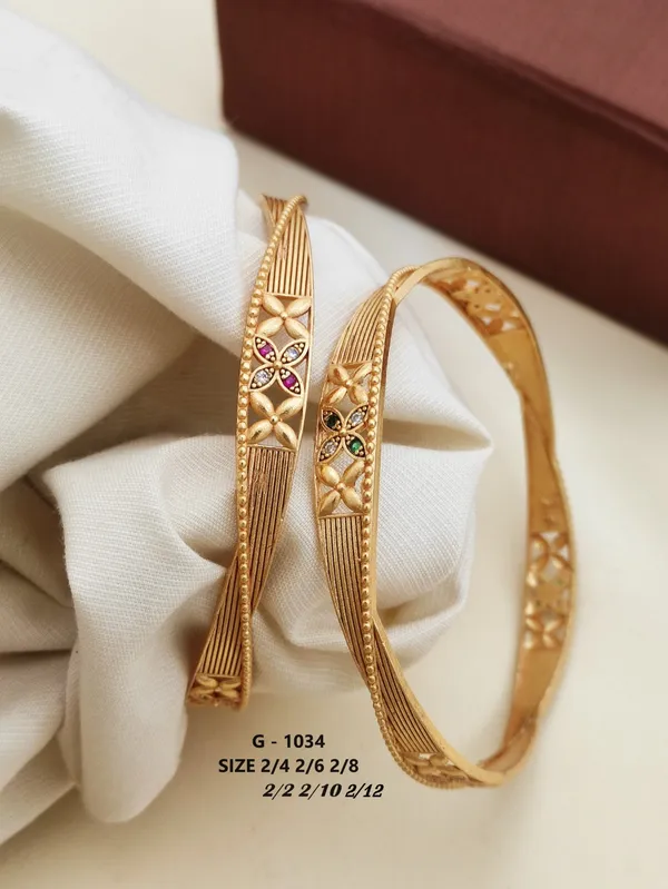 Floral_Stone_Embellished_Bangles_Set_Of_2