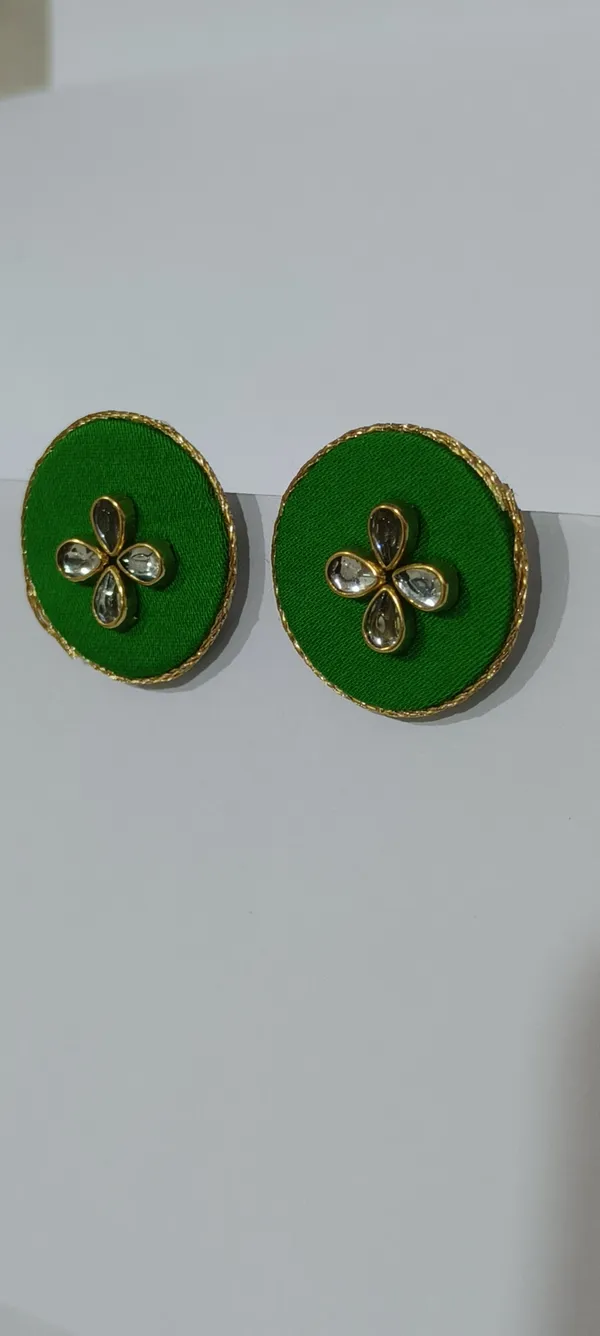 Green_Premium_Design_Earrings_And_Stud_Earrings_Combo_For_Women_(Pack_Of_2)