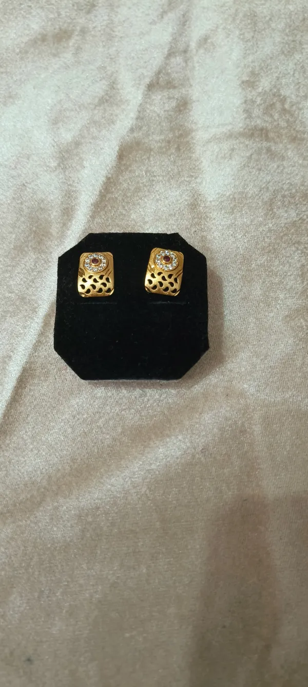 Gold_Brass_Premium_Design_Stud_Earrings_For_Women_Pack_Of_3