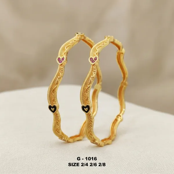 Heart_Design_Textured_Bangles_For_Women