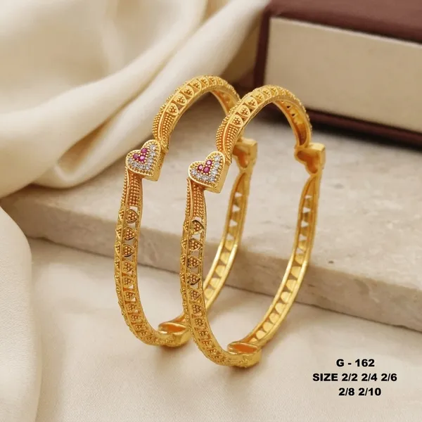 Heart_Design_Textured_Bangles_Set