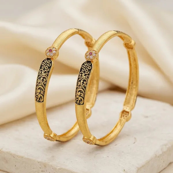 Black_Meenakari_Floral_Bangles_For_Women