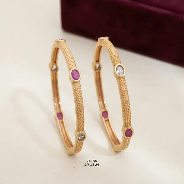Ruby_Stone_Textured_Bangles_For_Women