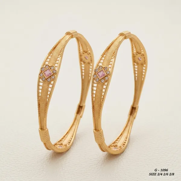 Rose_Crystal_Stone_Embellished_Bangles_For_Women