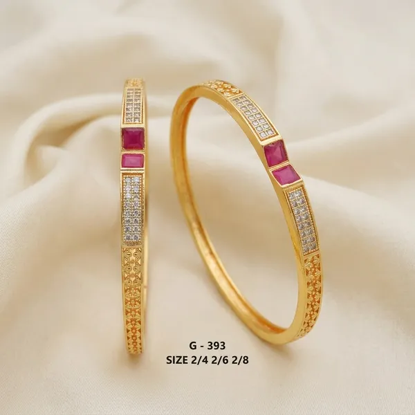 Ruby_Stone_Embellished_Bangles_For_Women