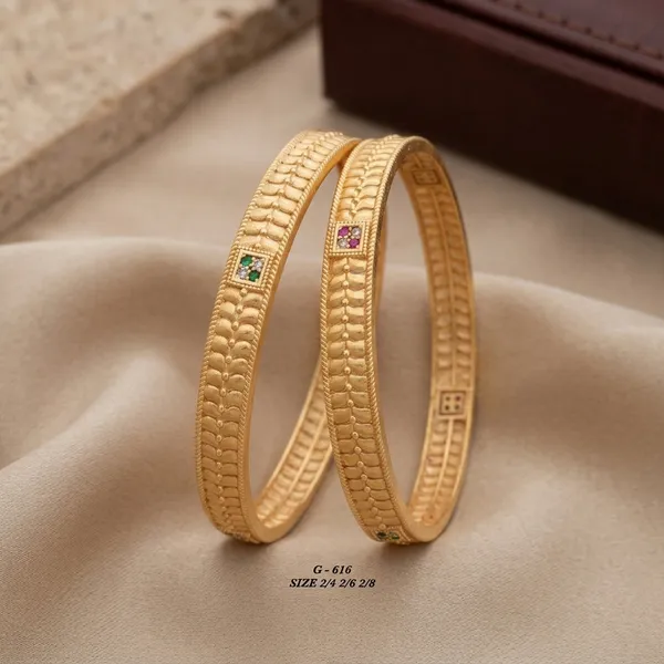 Textured_Bangles_With_Gemstone_Accents_For_Women
