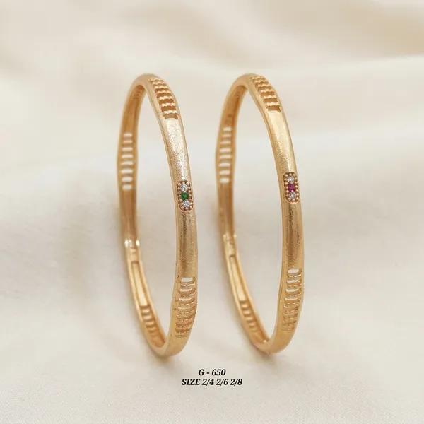 Textured_Bangles_With_Multicolor_Stone_Accents_Set_Of_2