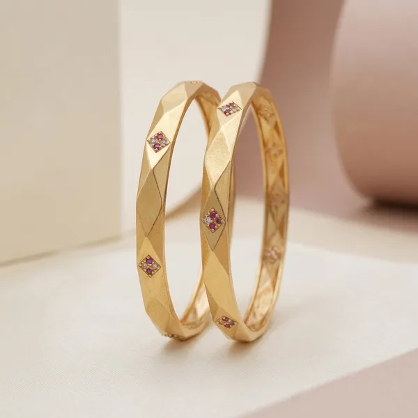 Gold_Twisted_Ruby_Studded_Bangles_For_Women