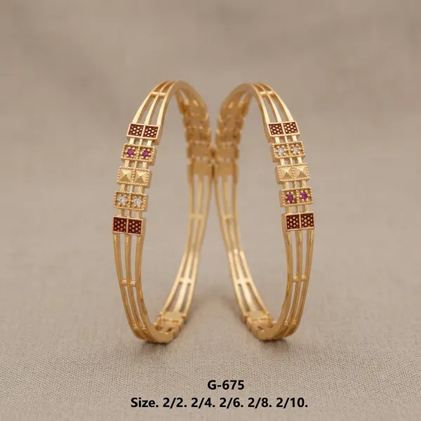 Rose_Geometric_Pattern_Bangle_Set_For_Women