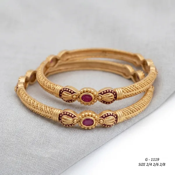 Ruby_Stone_Embellished_Bangles_For_Women