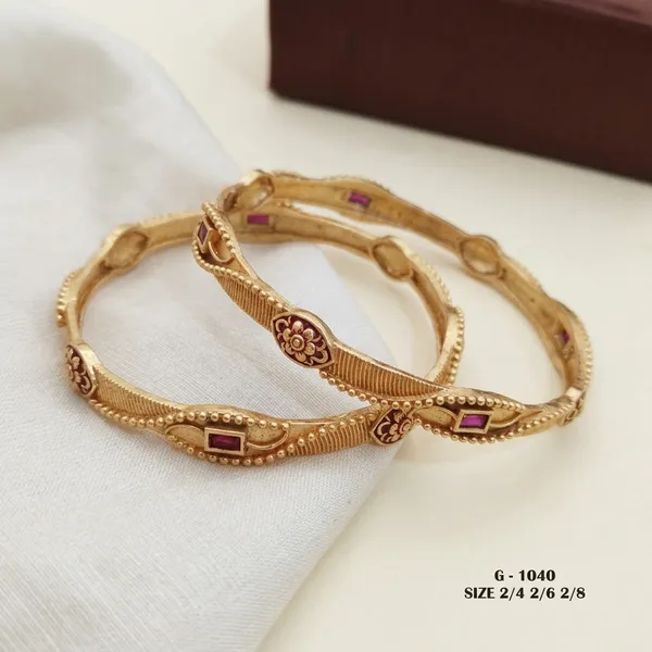 Floral_Ruby_Stone_Bangles_For_Women