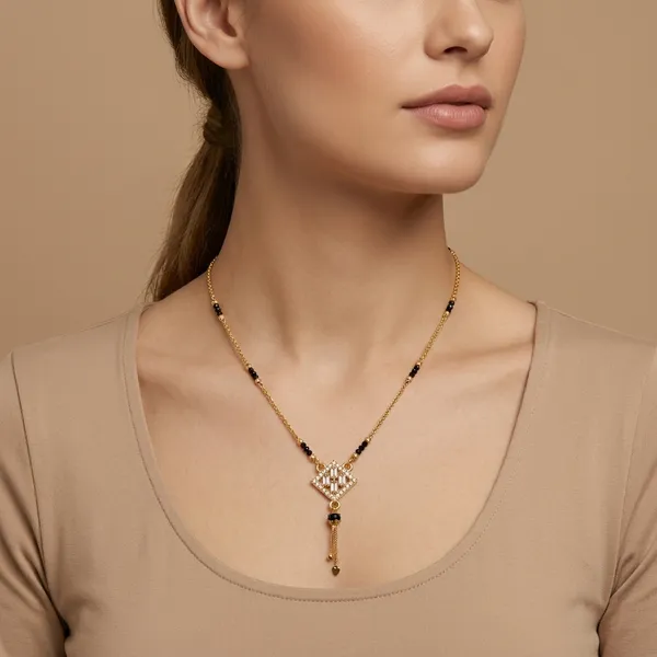 Gold_Tone_Black_Bead_Mangalsutra_Chain_Necklace_For_Women