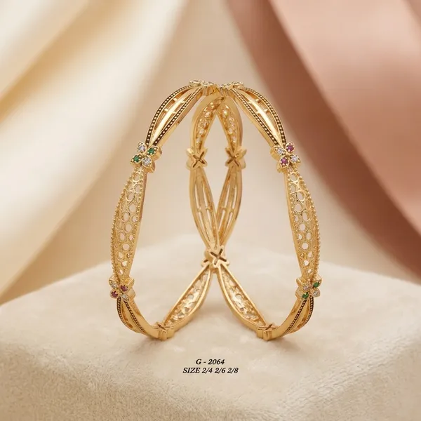 Filigree_Design_Bangles_Set_Of_2