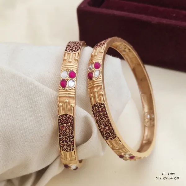 Pink_Stone_Embellished_Bangles_Set_For_Women