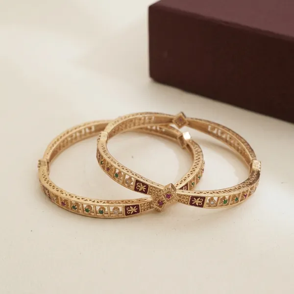 Meenakari_Kundan_Stone_Bangle_Set