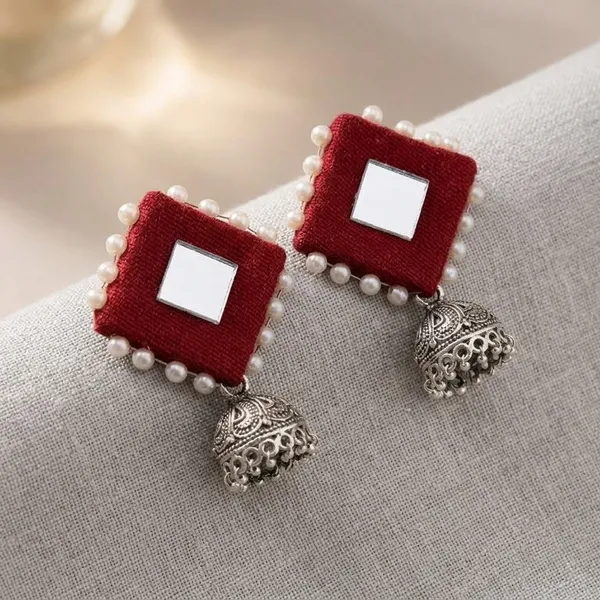 Multicolor_Oxidised_And_Pearl_And_Oxidised_Premium_Design_Drop_Earrings_And_Jhumka_Earrings_Combo_For_Women_(Pack_Of_2)