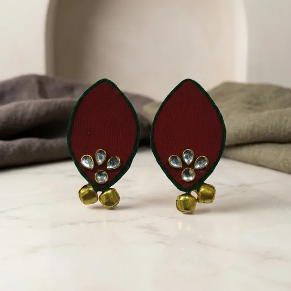 Multicolor_Kundan_Premium_Design_Stud_Earrings_And_Earrings_Combo_For_Women_(Pack_Of_2)