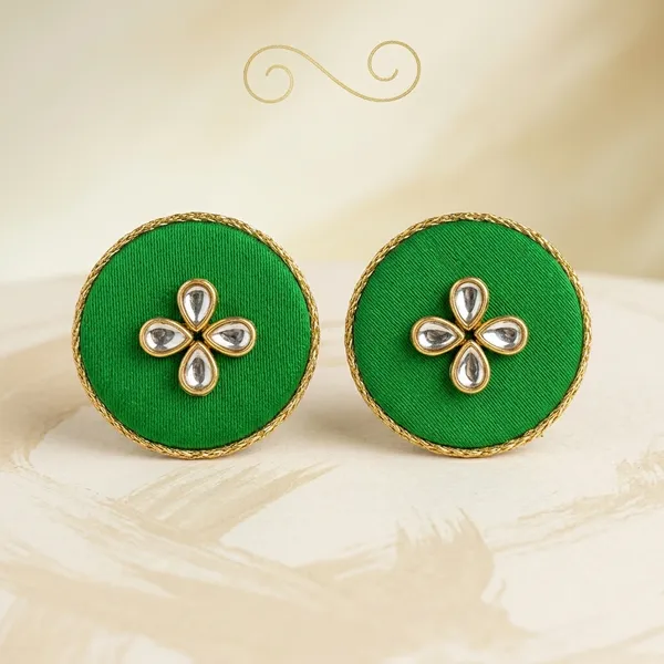 Green_Premium_Design_Earrings_And_Stud_Earrings_Combo_For_Women_(Pack_Of_2)