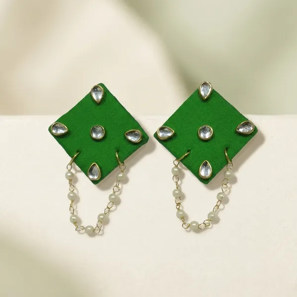 Green_Premium_Design_Earrings_And_Stud_Earrings_Combo_For_Women_(Pack_Of_2)
