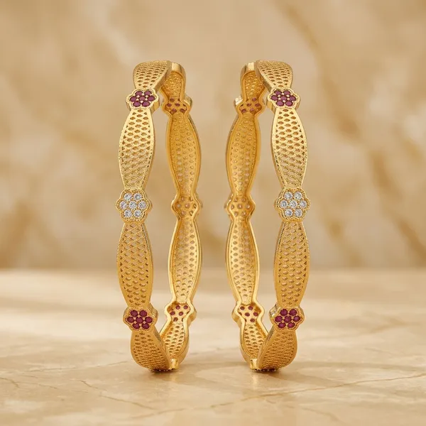 Gold_Brass_Premium_Design_Bangles_For_Women
