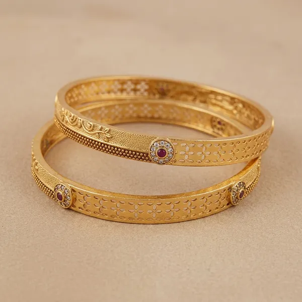 Gold_Brass_Premium_Design_Bangles_For_Women