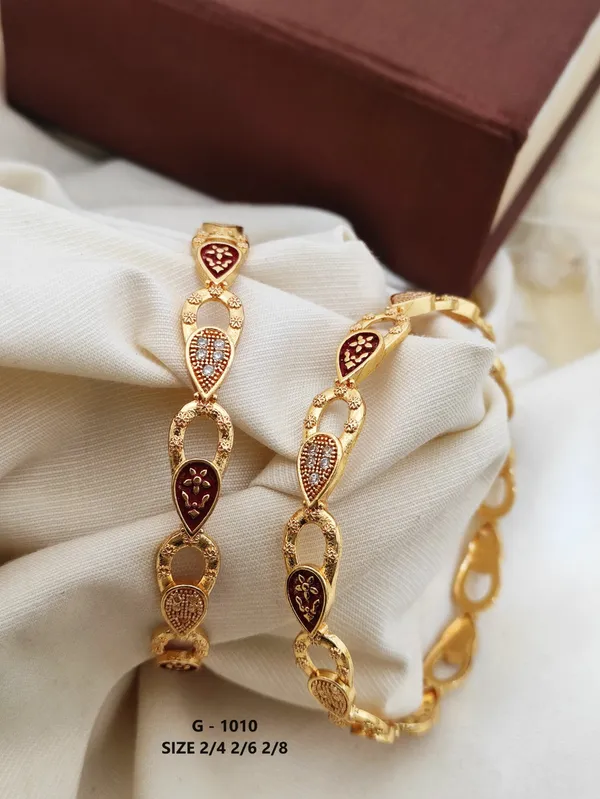 Maroon_Meenakari_Bracelet_Pair_For_Women