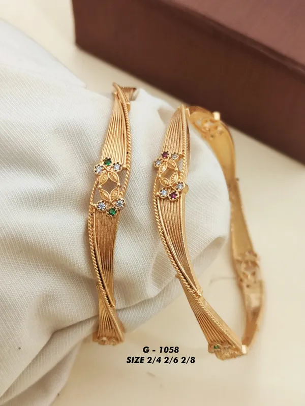 Floral_Stone_Embellished_Bangles_For_Women