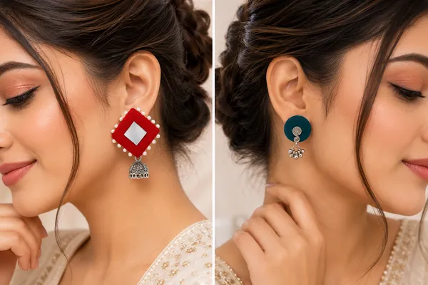 Multicolor_Oxidised_And_Pearl_And_Oxidised_Premium_Design_Drop_Earrings_And_Jhumka_Earrings_Combo_For_Women_(Pack_Of_2)