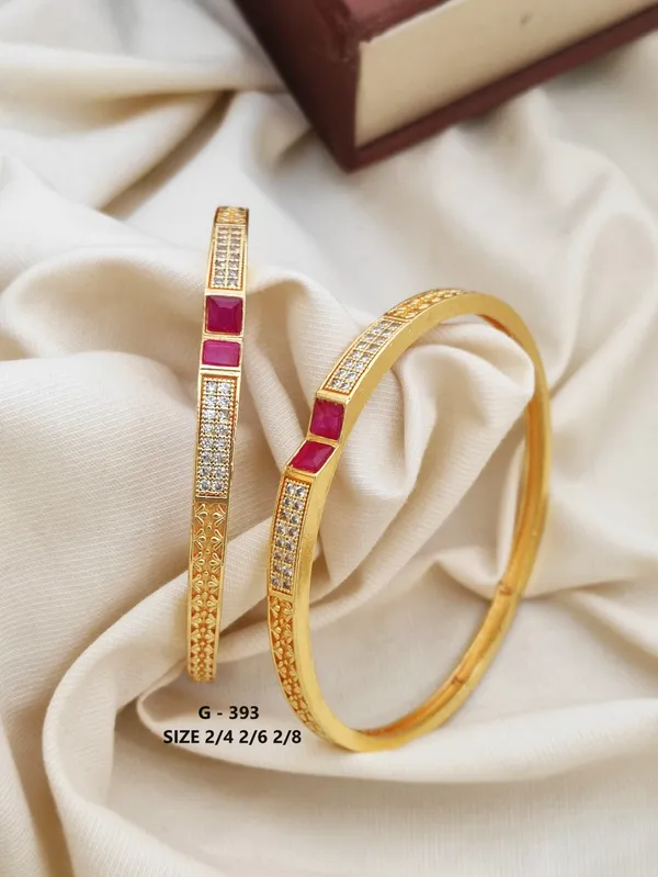 Ruby_Stone_Embellished_Bangles_For_Women