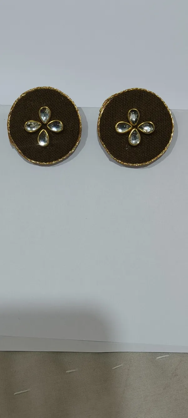 Brown_Kundan_Premium_Design_Stud_Earrings_For_Women_Pack_Of_3