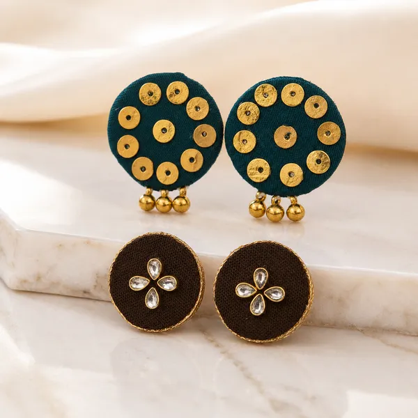 Multicolor_Premium_Design_Stud_Earrings_Combo_For_Women_(Pack_Of_2)