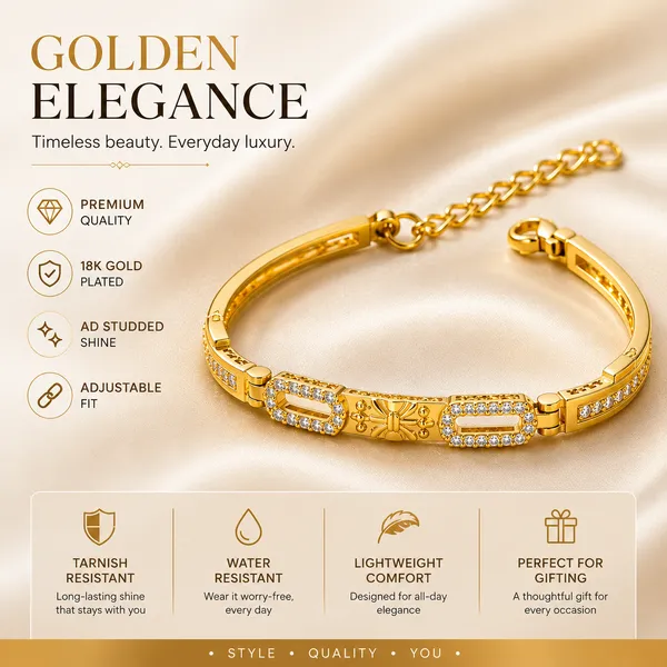 Premium_Gold_Finish_Bracelet_for_Women_|_Elegant_Adjustable_Kada