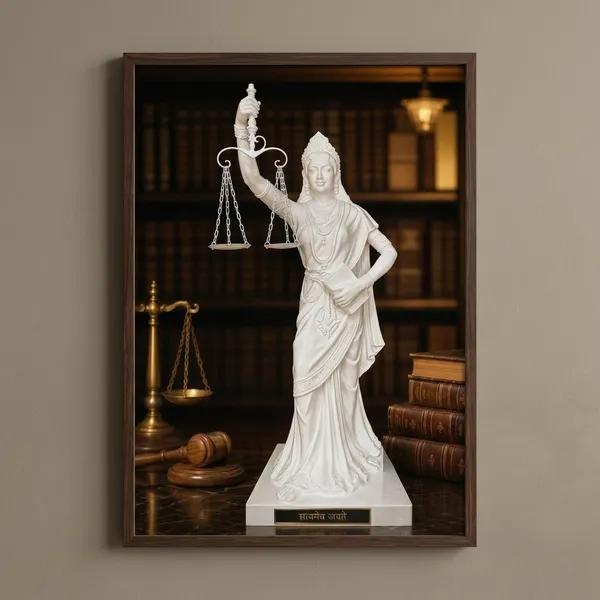 Multicolor_Glossy_Paper_Laminated_Lady_Justice_Scales_Sanskrit_Inscription_Wall_Art_Poster