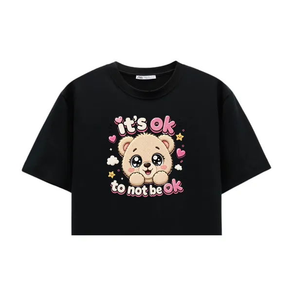 It's_ok_to_not_be_ok_skin_Graphic_Crop_Top_For_Women