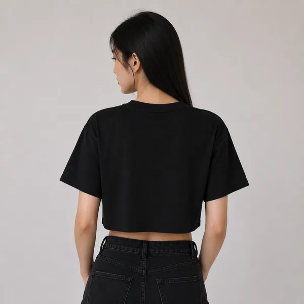 Black_Cotton_Lycra_Relaxed_Main_Character_Energy_Crop_Top_For_Women