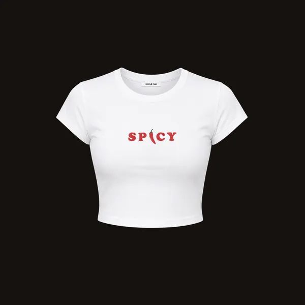 White_Cotton_Lycra_Spicy_Chili_Graphic_Crop_Top_for_Women