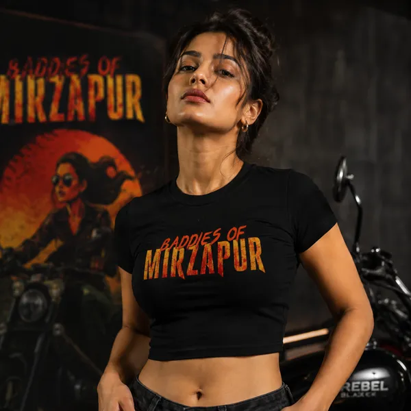 Black_Cotton_Lycra_Relaxed_Baddies_of_mirzapur_Baby_Tee_Graphic_Print_Crop_Top_For_Women