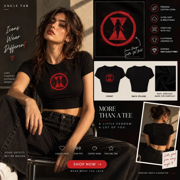 Black_Cotton_Lycra_Relaxed_Black_Widow_Graphic_Print_Crop_Top_For_Women