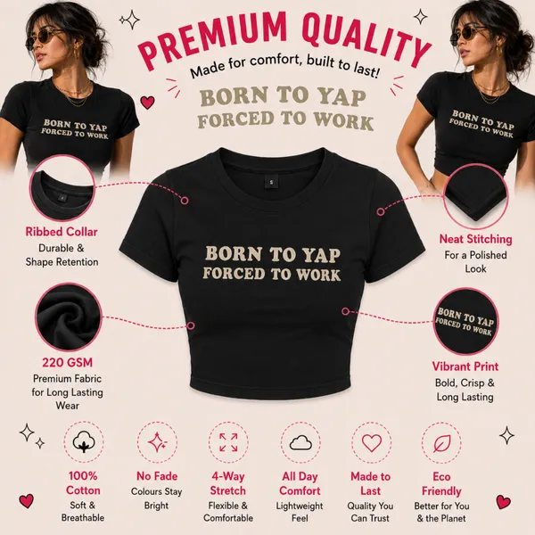 Black_Cotton_Lycra_Relaxed_Born_To_Yap_Baby_Tee_Graphic_Print_Crop_Top_For_Women