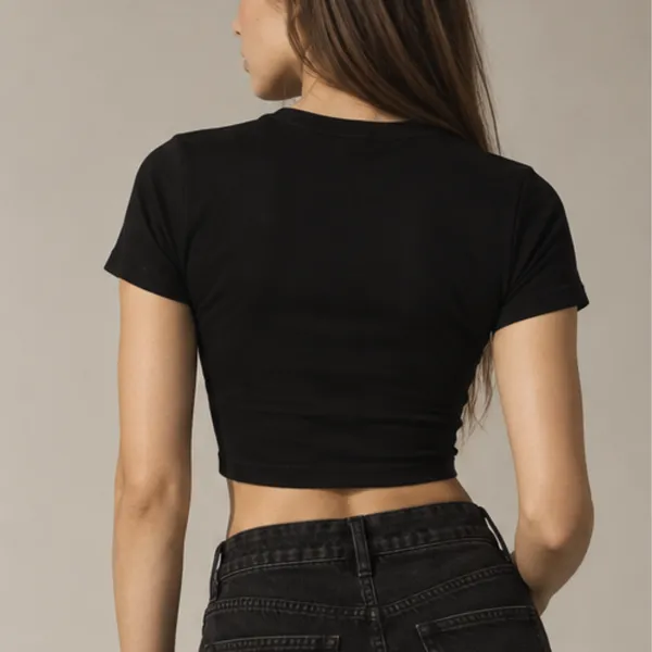 Black_Cotton_Lycra_Relaxed_Spiderman_Graphic_Print_Crop_Top_For_Women