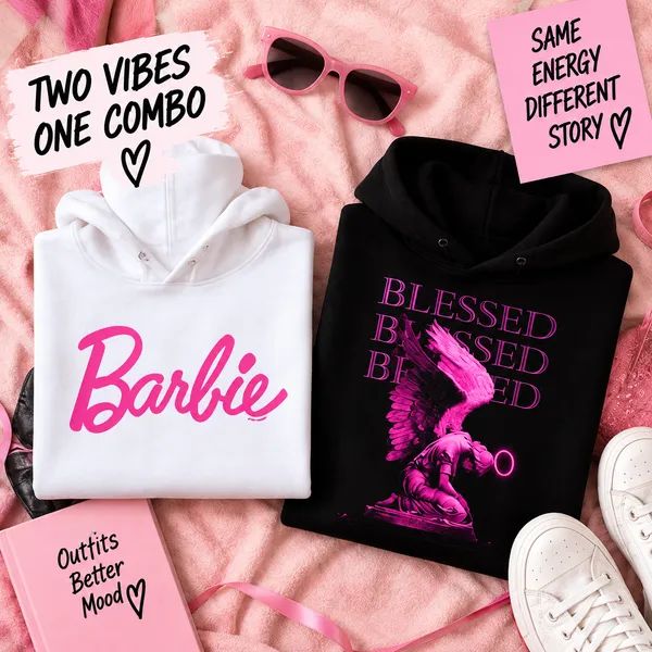 Blessed__Black_Crop_Hoodie+Barbie_White_Crop_Hoodie_Combo_For_Women