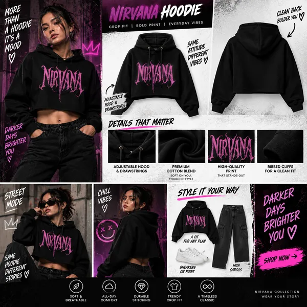 Nirvana_Black_Crop_Hoodie+Prada_White_Crop_Hoodie_Combo_For_Women