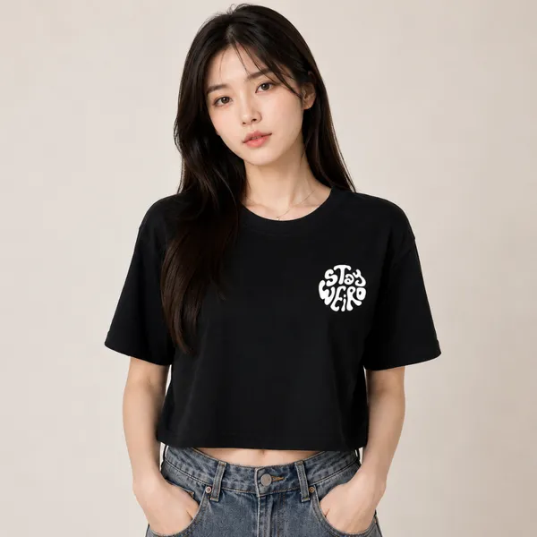 White_Cotton_Lycra_Oversized_Graphic_Print_Crop_Top_For_Women