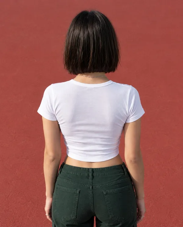 White_Cotton_Lycra_Inprint_We_Trust_Graphic_Print_Crop_Top_For_Women
