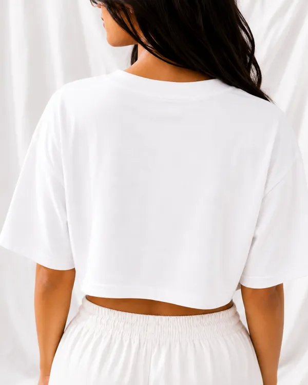 White_Cotton_Lycra_Oversized_Mochi_Bear_Graphic_Print_Crop_Top_For_Women